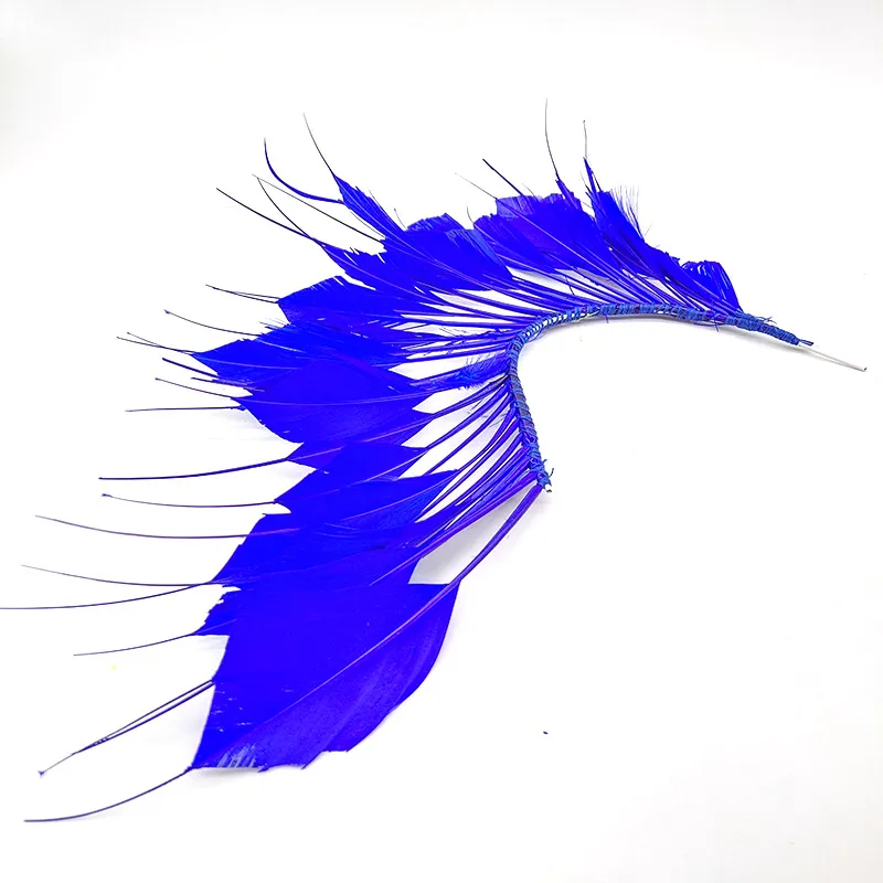 1 шт. свадебная брошь с гусиным пером длина около 30 см | Дом и сад