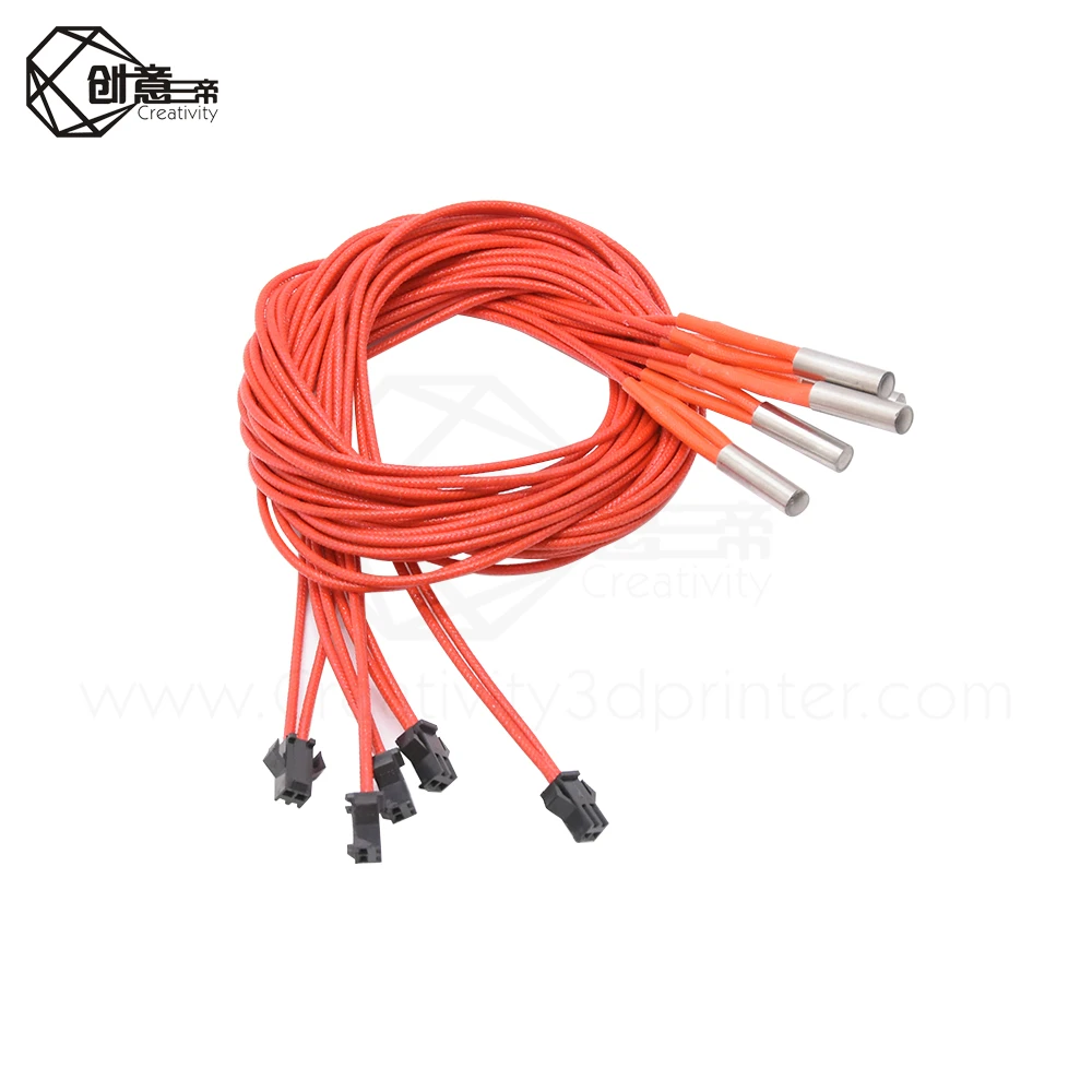 3D принтер Makerb / Reprap Mendel нагревательная трубка 1 м 24 в 40 Вт простая замена HotEnd J