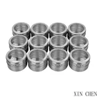 Кухонные инструменты, 12 шт. коробок для приправ, магнитная Пылезащитная видимая нержавеющая сталь, банка для специй, горшок для приправ, горшок для барбекю на открытом воздухе