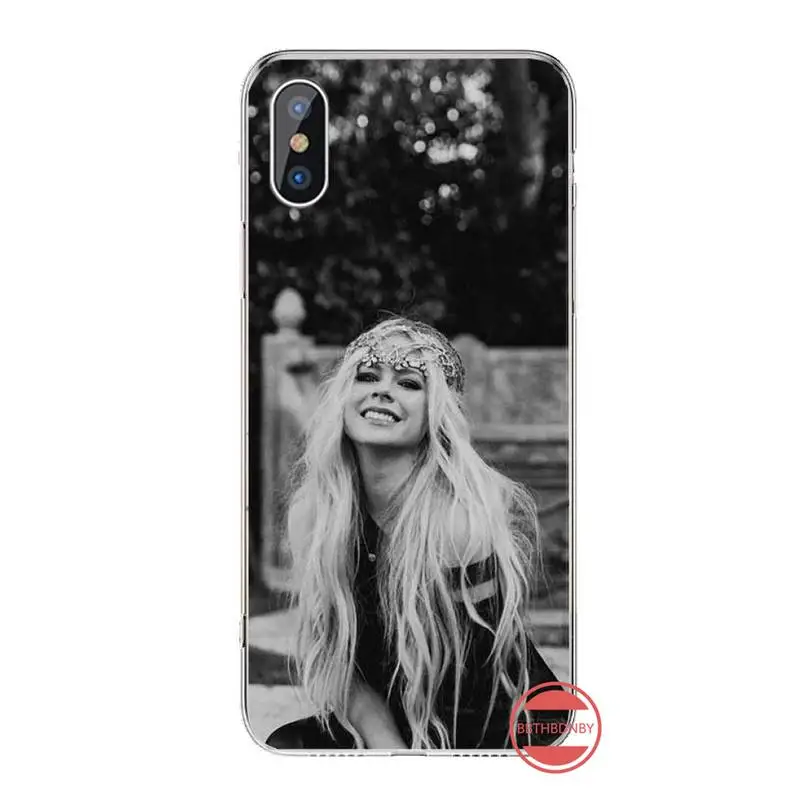 

Avril Lavigne Famous Canadian rock singer Phone Case For iphone 12 5 5s 5c se 6 6s 7 8 plus x xs xr 11 pro max Fashion funda
