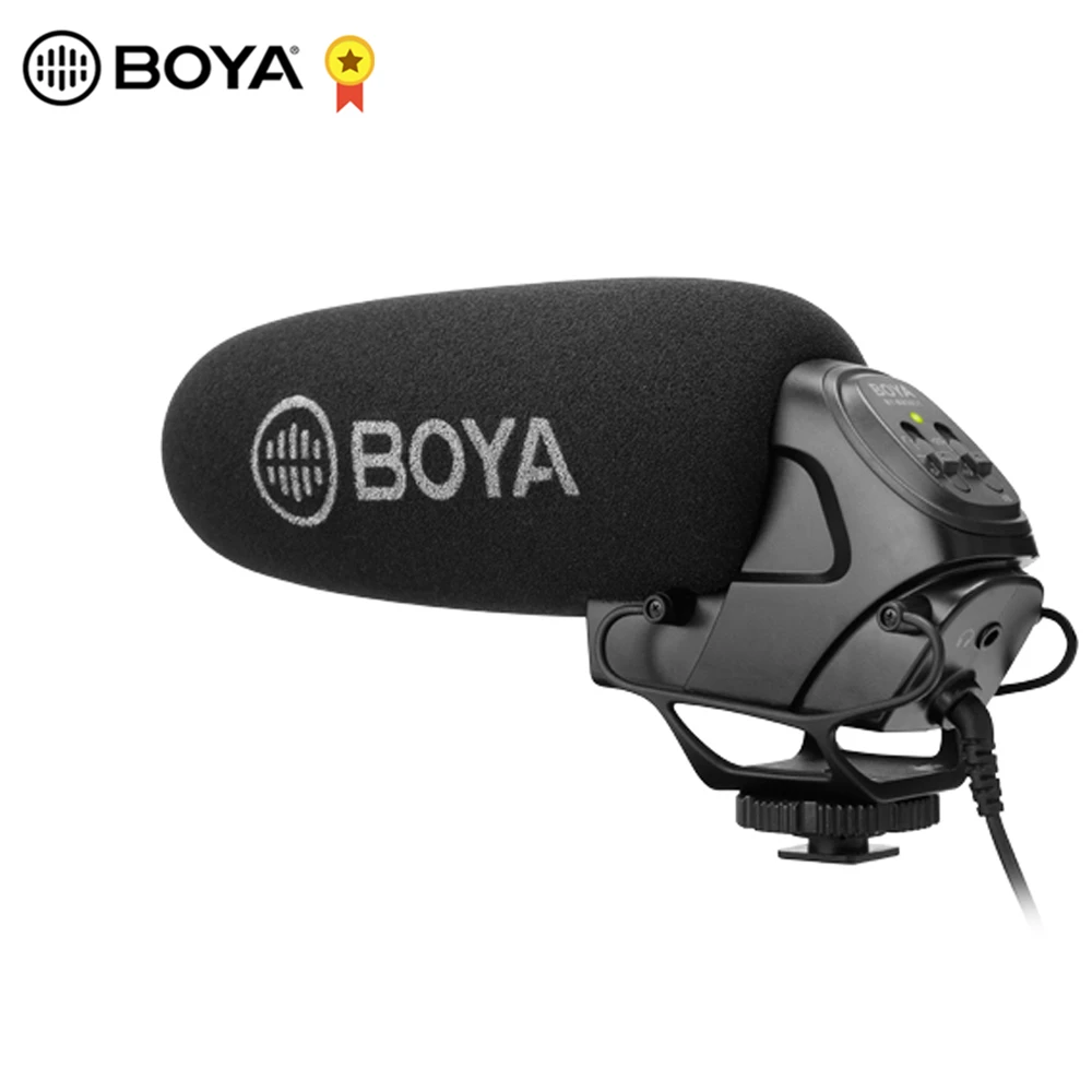 Конденсаторный видеомикрофон BOYA конденсаторный микрофон для интервью с камерой