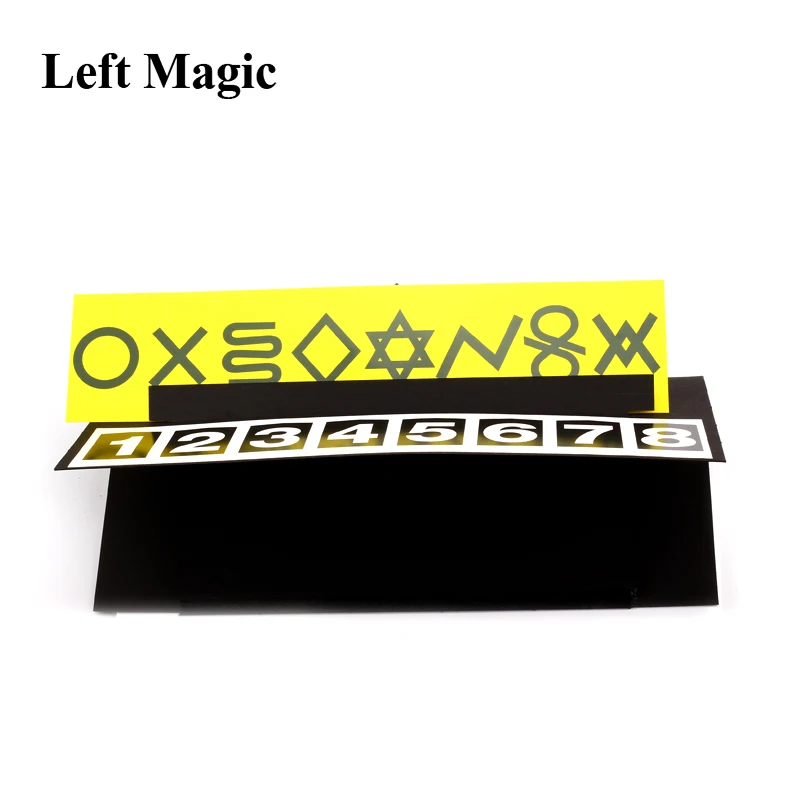 Ментальный символ с ESP карты Волшебные трюки маг крупным планом иллюзии