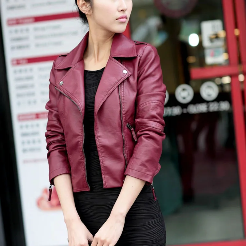 Женское модное весенне-осеннее женское кожаное пальто 2022 Новинка с длинным