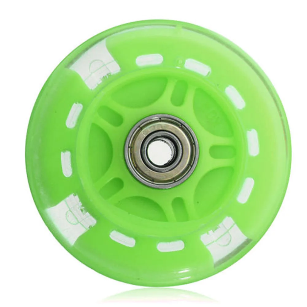

Flashing Lights Back Rear Wheels LED Flash Wheel 8*2.2CM 80mm Accessories New