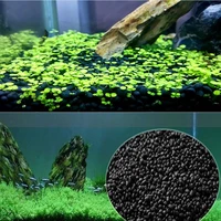 safe non toxic aquarium gravel decoration for freshwater aquarium solid black 100g practical ecological soil fish tank soil
