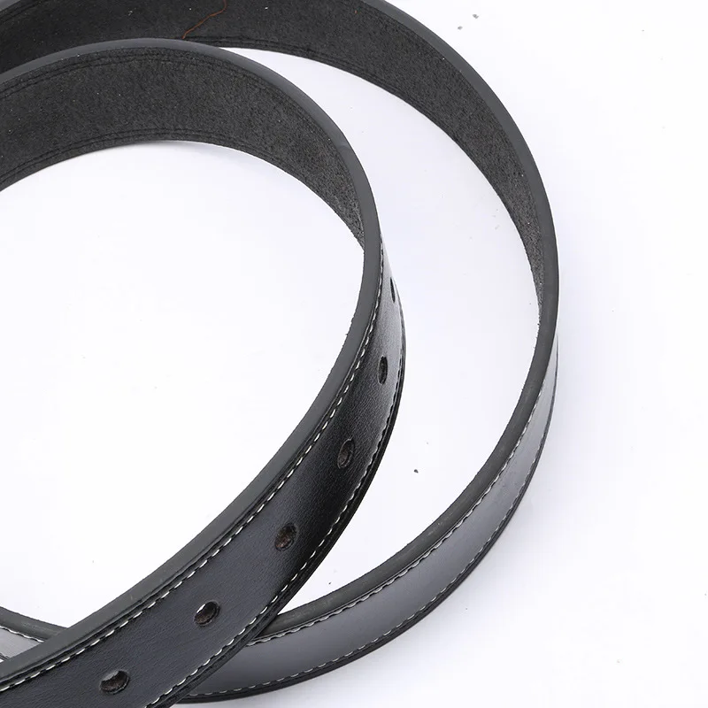 

Hot sale men belts High Quality men youth joker double car line retro fashion casual simple belt pin buckle business belt