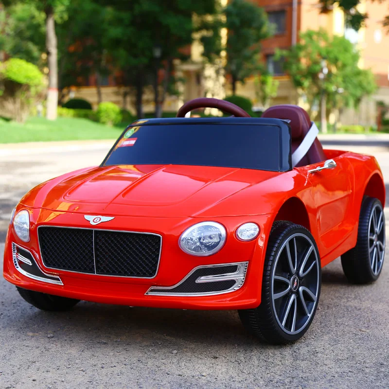 Детский четырехколесный электрический автомобиль Bentley игрушка с дистанционным