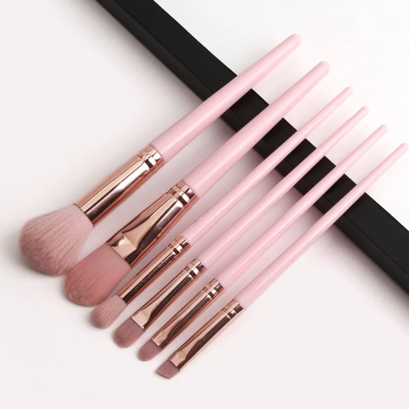 

7pcs/lot Makeup Brushes Set Eye Shadow Blending Eyebrow Brushes For Face Makeup