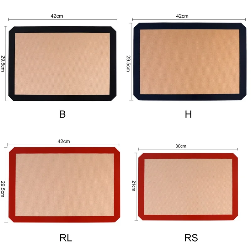 

NORBI Baking Mat Pastry Tools High Temperature Resistant Non-Stick Baking Pad For Kitchen Oven Baking Supplies