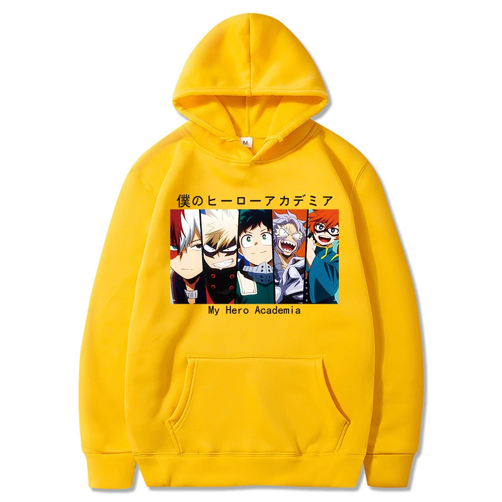 Мой герой Академии аниме Todoroki шото толстовки Мужская модная уличная одежда с
