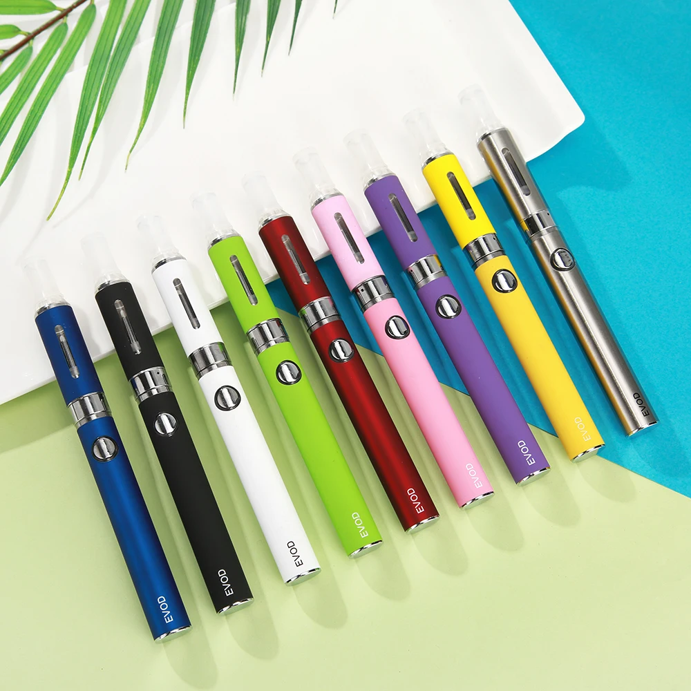 

10pcs Blister Kit Electronic Cigarette MT3 atomizer 650mAh 900mAh 1100mAh Battery E Cigarettes 10 Colors