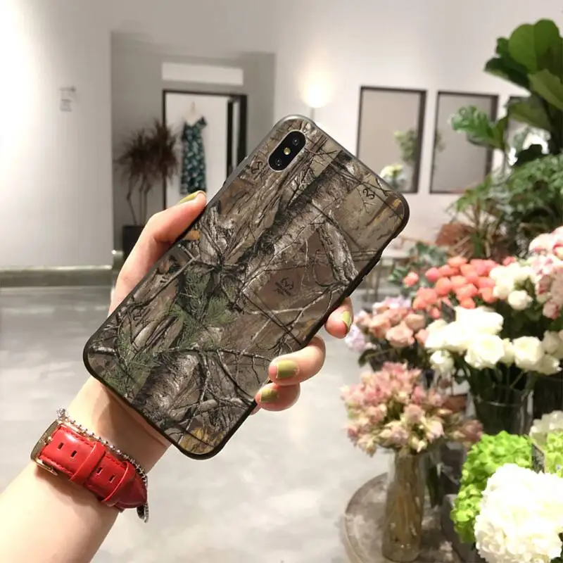 

HPCHCJHM Realtree Real Tree Camo Custom Photo Soft Phone Case for iPhone 11 pro XS MAX 8 7 6 6S Plus X 5S SE 2020 XR case