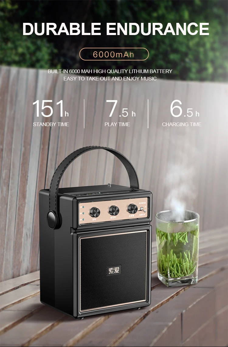 SOAIY S938 портативный динамик Bluetooth беспроводной с микрофоном стерео наружное радио FM Поддержка TF карты мини сабвуфер