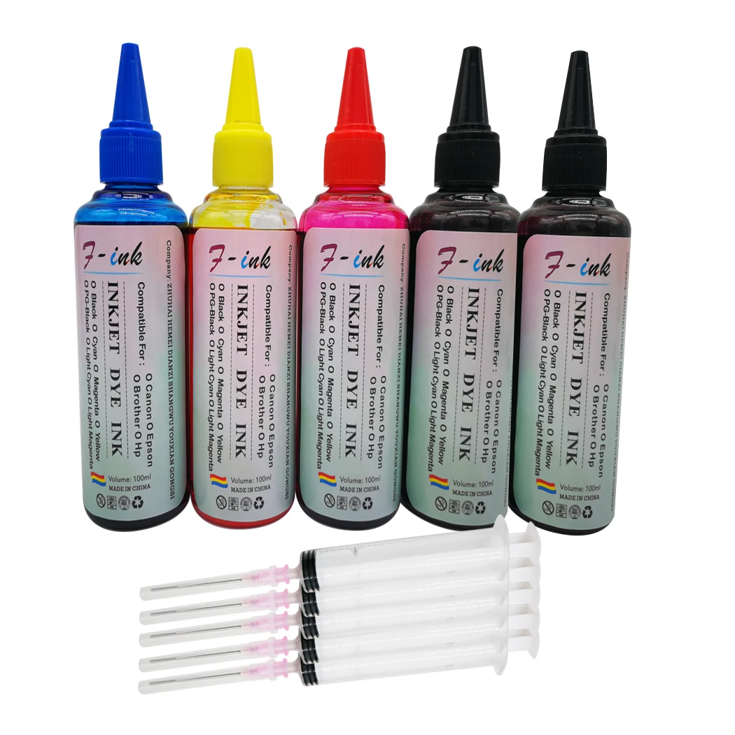 PGI 150 качество краситель фото чернила для Canon Pixma IP7210 MG5410 MX721 MX921 MG5510 IX6810 принтеры 5x100
