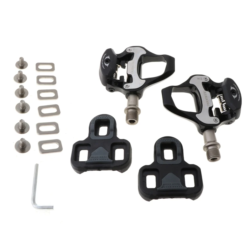 

Road Bike Pedals SPD KEO Pedal Components Self-locking Bicycle Pedal with Cleats M68D