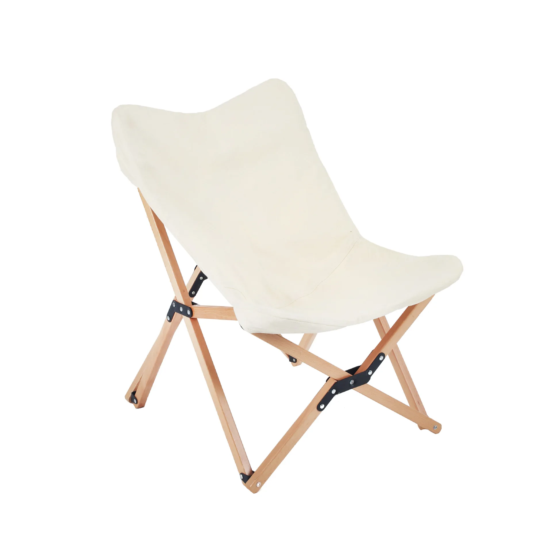 Пляжное Кресло кресло для кемпинга складное рыболовное из твердой древесины