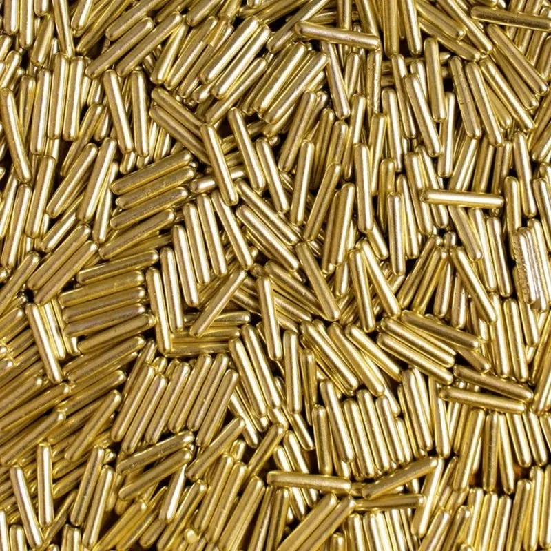 Съедобные сахар иглы Сахар Бусины 30 г торт украшение Шоколад золотистого и