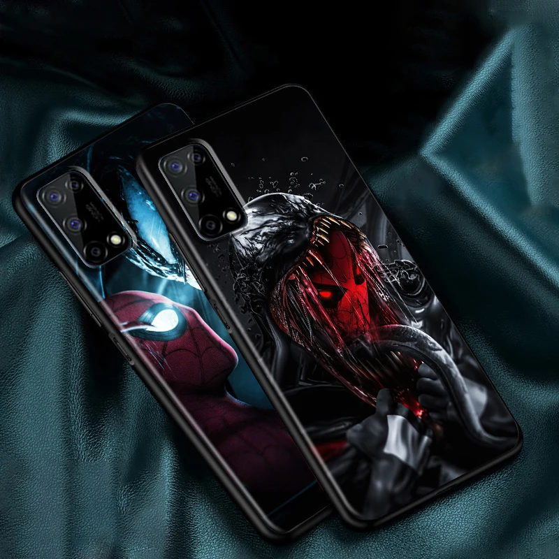 Чехол для телефона Venom Marvel Hero OPPO Realme GT Explorer Master Neo Flash Edition C21 C20 C15 C11 C3 | Мобильные
