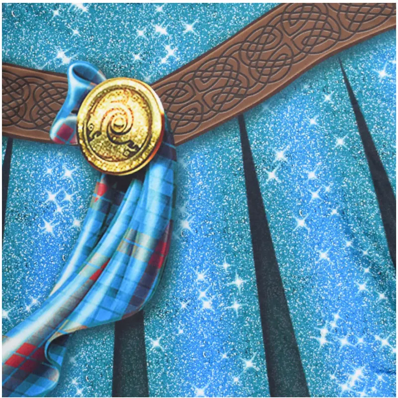 Зимние длинные рукава Храбрый Мерида платье принцессы парик Дети Маскировка из