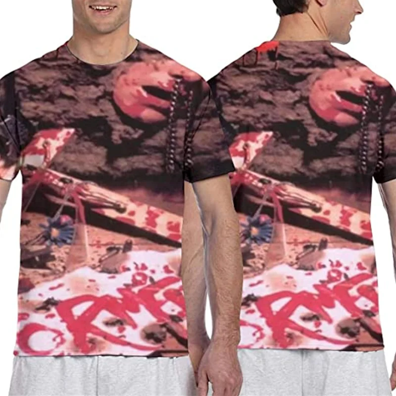 

Tormented Man Casual Double Full Printed T-Shirt retro t shirt harajuku
