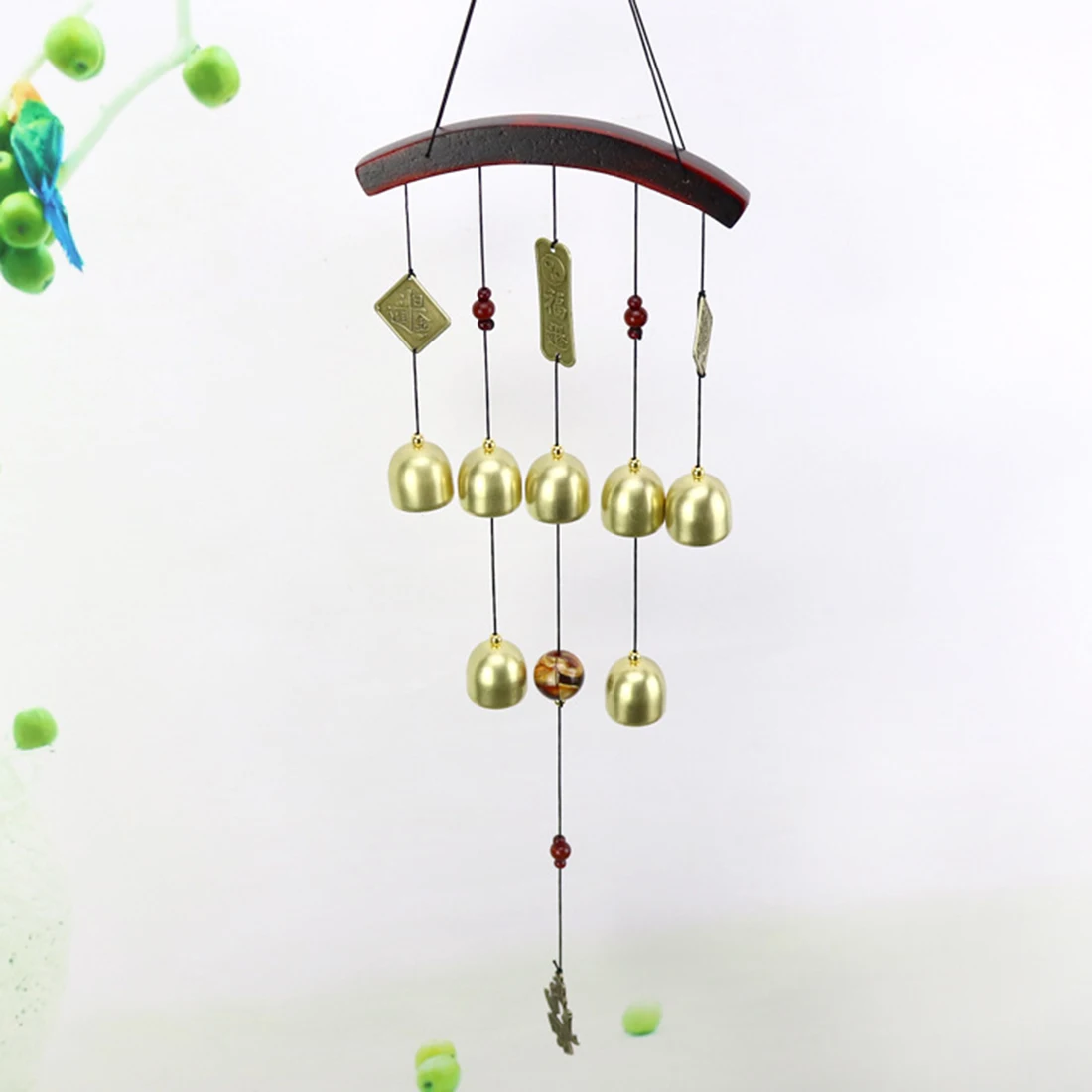 Креативные ветряные колокольчики с 8 колокольчиками для домашнего декора-G-218 |