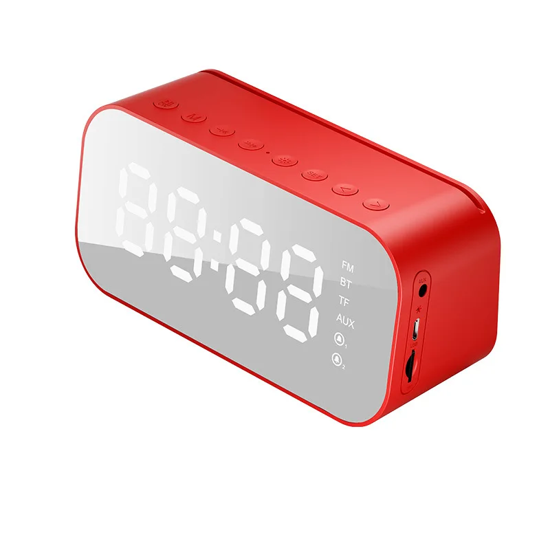 Высококачественные настольные часы Многофункциональные цифровые с FM Bluetooth