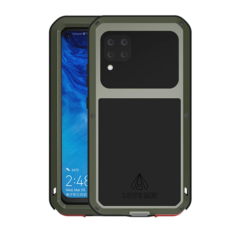 Мощный ударопрочный чехол для телефона Huawei P40 Lite сверхпрочный силиконовый