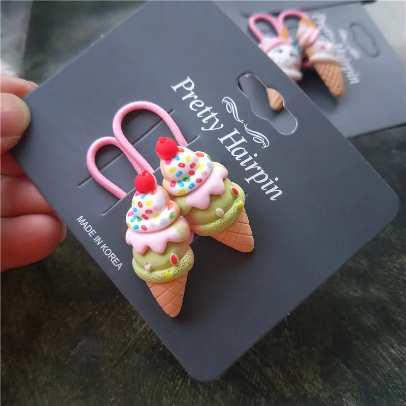 Детские резинки для волос с героями мультфильмов 2 шт.|Аксессуары девочек| |