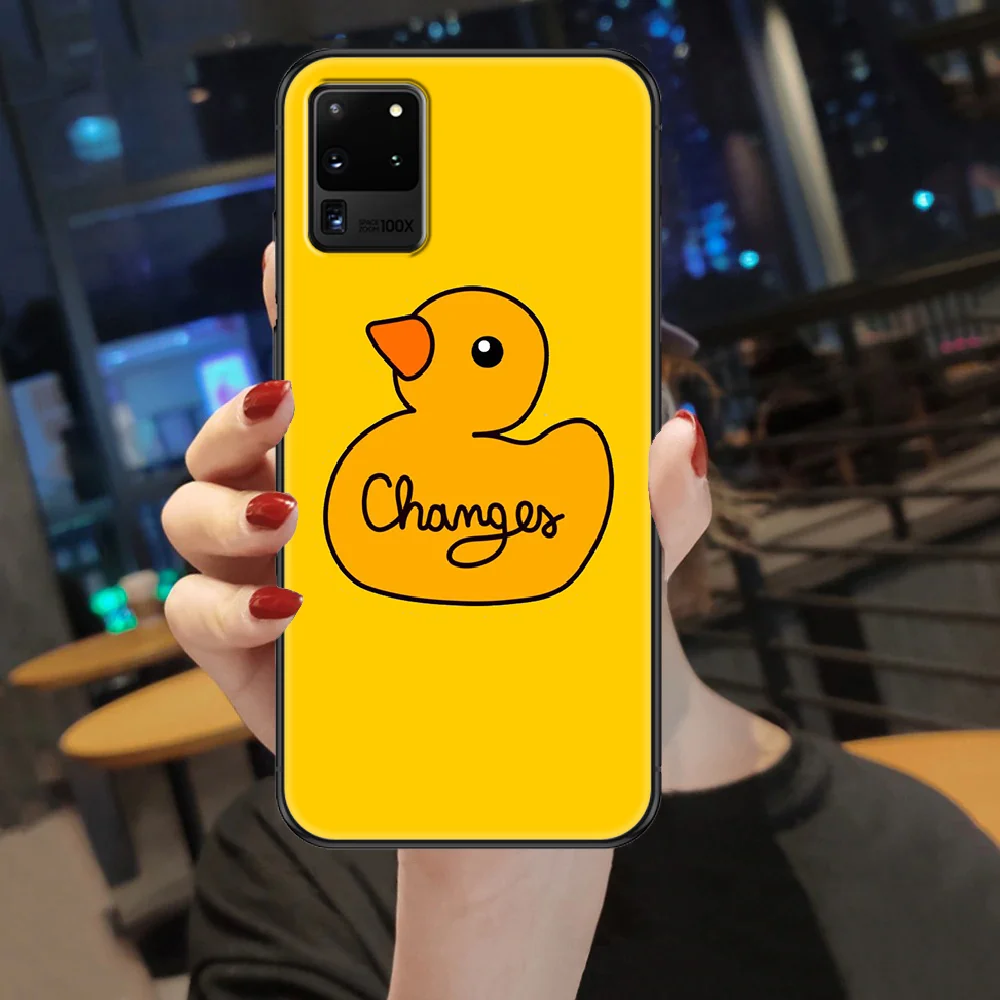 

Justin Bieber fashion brand drew hourse Phone case For Samsung Galaxy Note 4 8 9 10 20 S8 S9 S10 S10E S20 Plus UITRA Ultra black