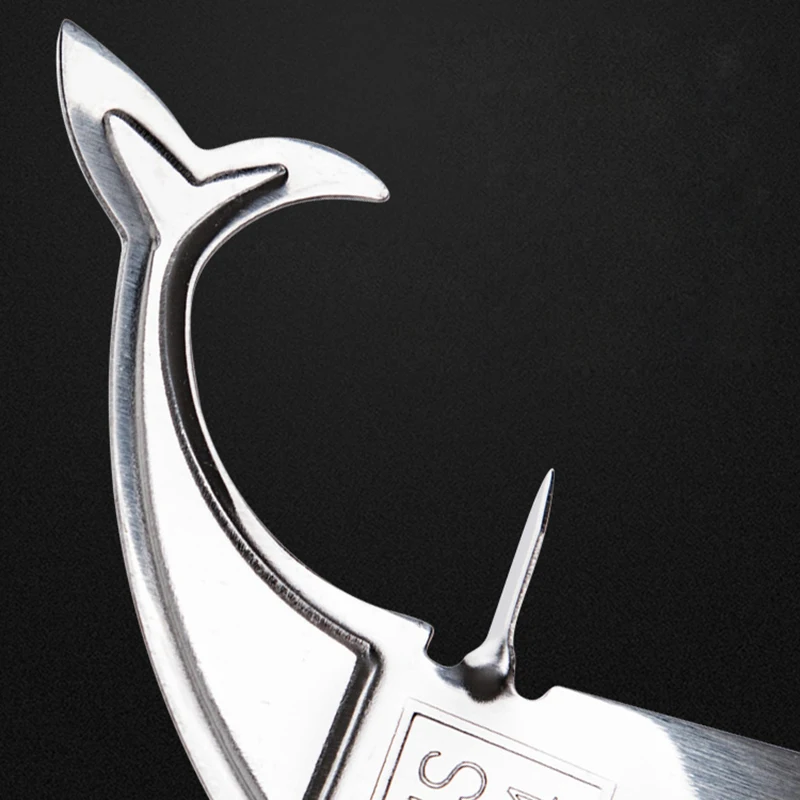 

Stainless Steel Opener Passion Fruit Dolphin Shape Melon Avocado Spoons Opening Kitchen Knife Tools Cute