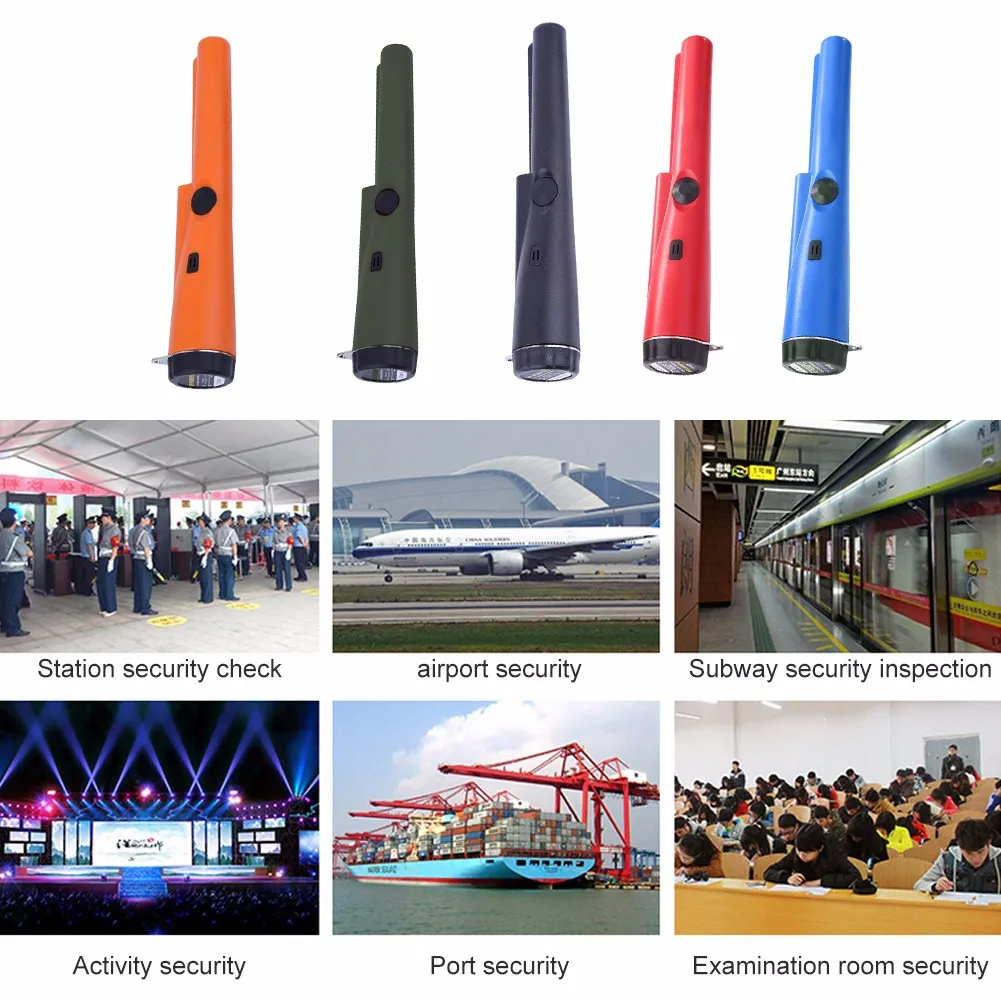 

230*40*40mm Metal Detector HandHeld Positioning Pin Pointer Power Switch