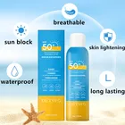 Отбеливающий солнцезащитный крем Detvfo 120 мл, солнцезащитный лосьон с солнечной защитой, спрей SPF 50 PA +++, уход за кожей на теле, лето