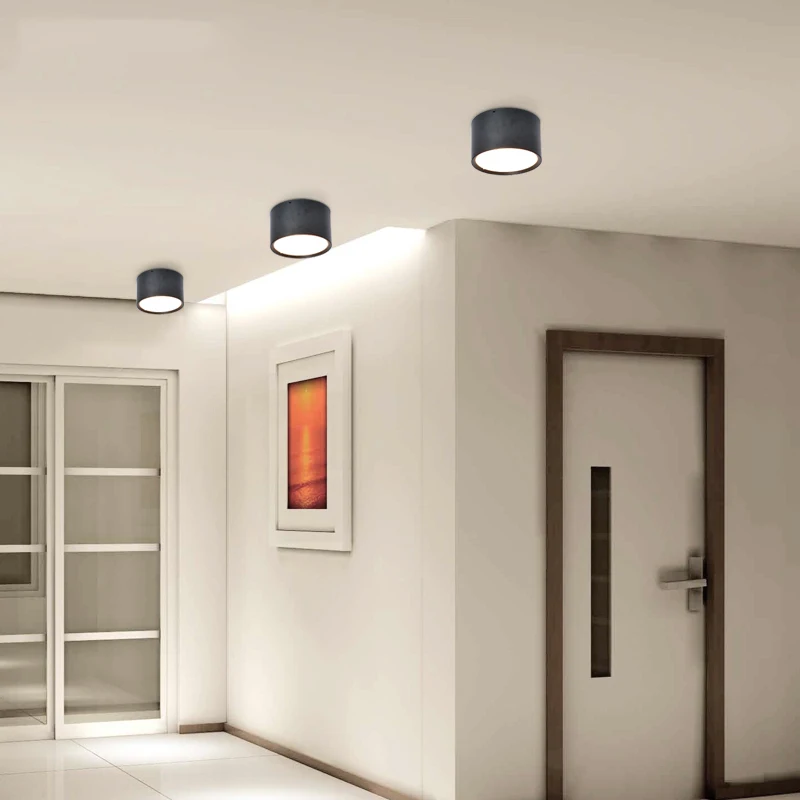 Современные светодиодные потолочные светильники Plafondlamp поверхностного монтажа