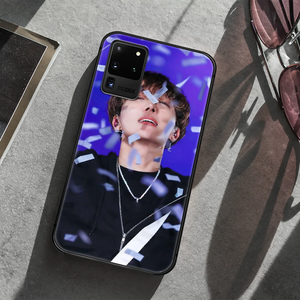 

Bangtan Boys J-Hope Phone Case Cover Hull For Samsung Galaxy S 7 8 9 10 e 20 FE edge uitra plus Note 9 10 20 black Back 3D Etui
