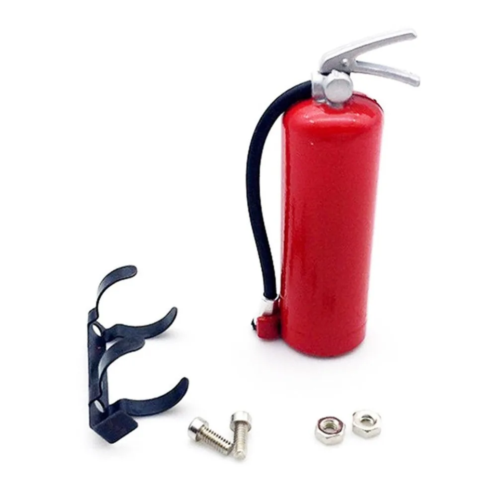 

Mini Fire Extinguisher Simulation RC Rock Crawler Accessory for Axial AMIYA CC01 RC4WD Climbing Cars Fire Extinguisher Toy