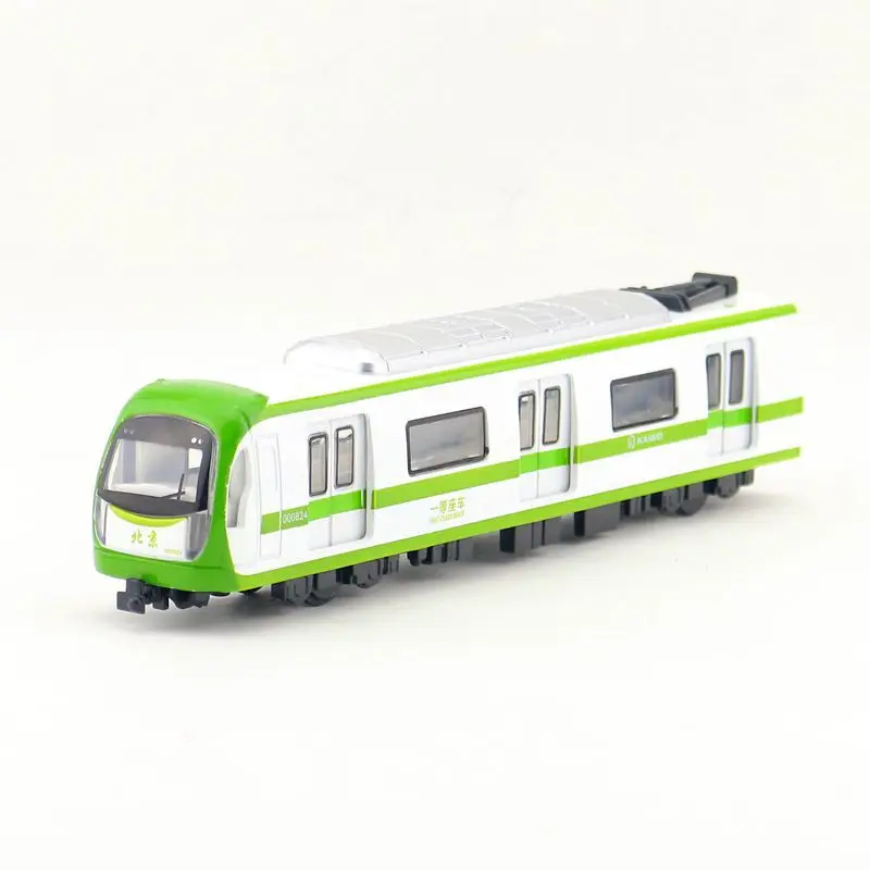 Горяч-продавая 1:87 сплава отступить метро модель высокая моделирования звук