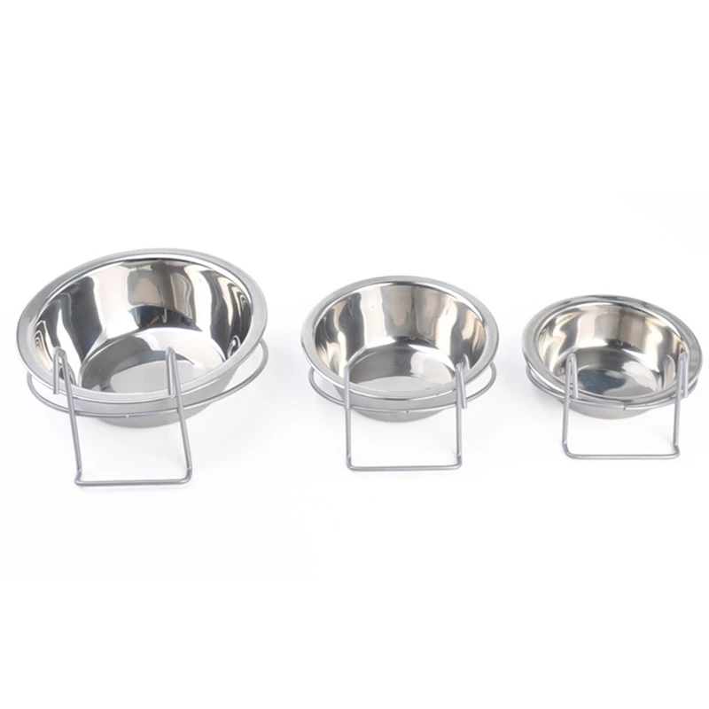 Миска для домашних животных можно повесить стационарный клетка собак миски из