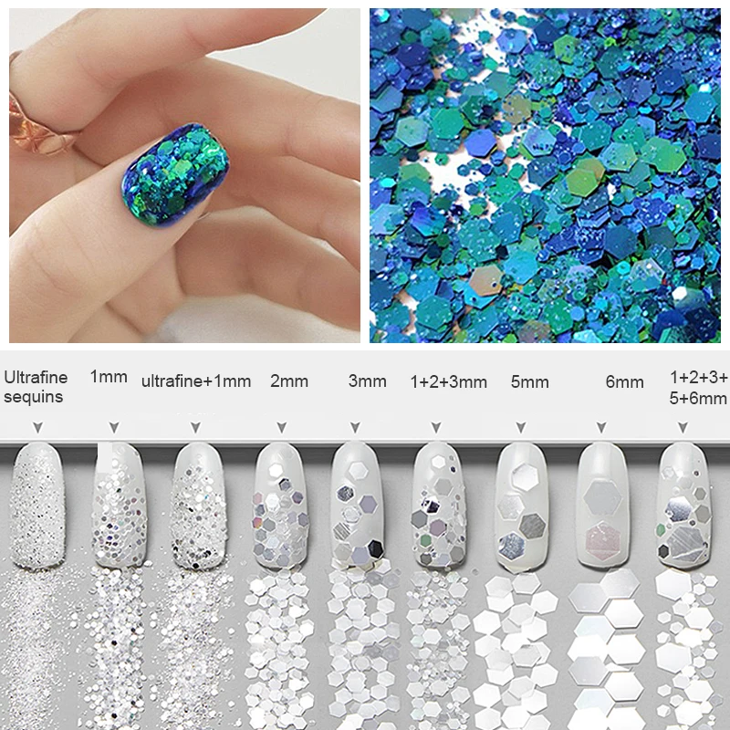 Палетка с блестками для макияжа ногтей сделай сам 4 коробки тени век цветные