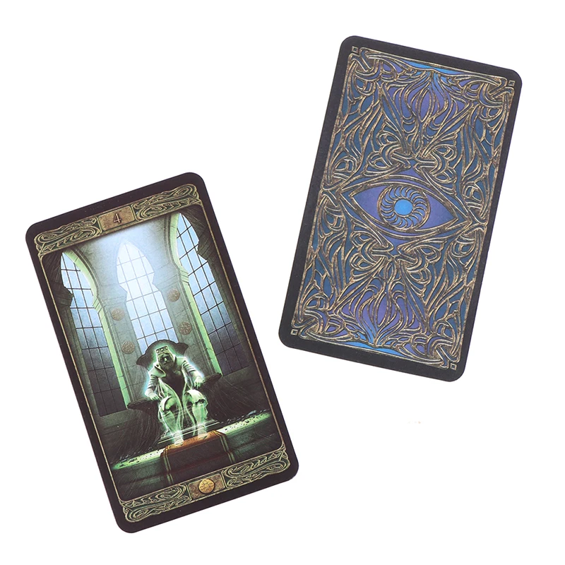 

1 коробка, карты-Таро с привидениями, игральные карты, Таро для семейной вечеринки, настольная игра с 78 картами