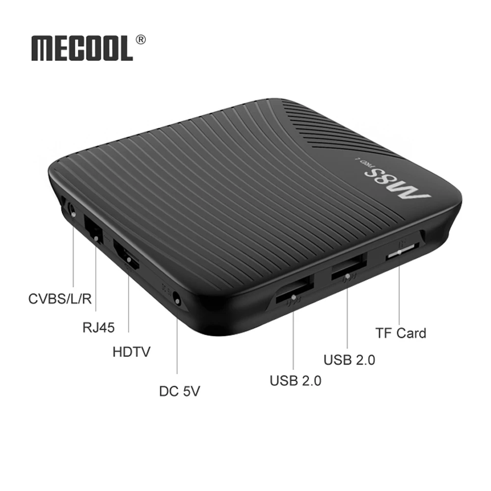 Mecool M8S PRO L Withou не Голосовое управление 4K tv Box Android 7 1 Smart 3 Гб 16 Amlogic S912 Cortex A53 cpu Bluetooth 4 |
