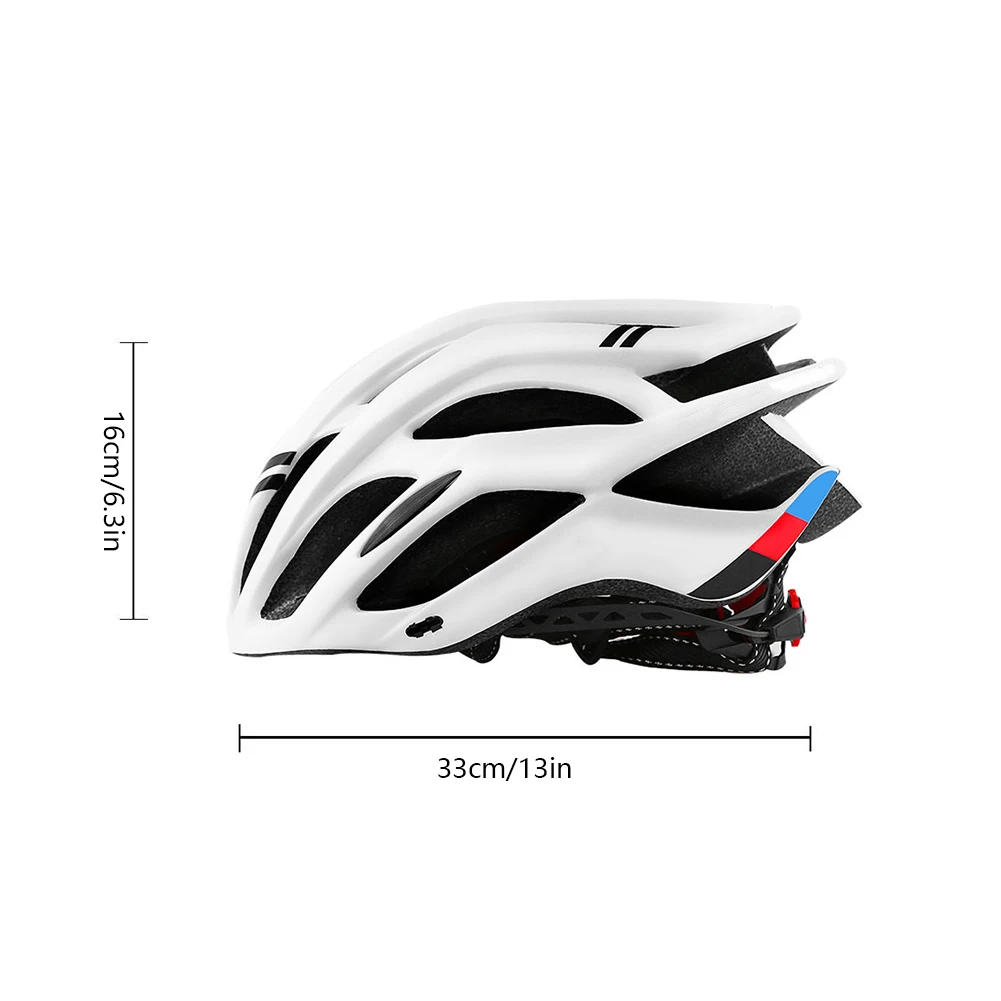 

Bike Helmet Riding Lightweight Breathable Safety Cap Mountain Road Cycling Equipment For Women Men Outdoor Sport White Black