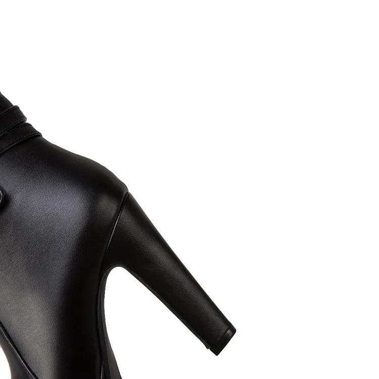 Большие размеры 9 10 11 Ботинки Женская обувь Женские ботильоны ботинки зимняя