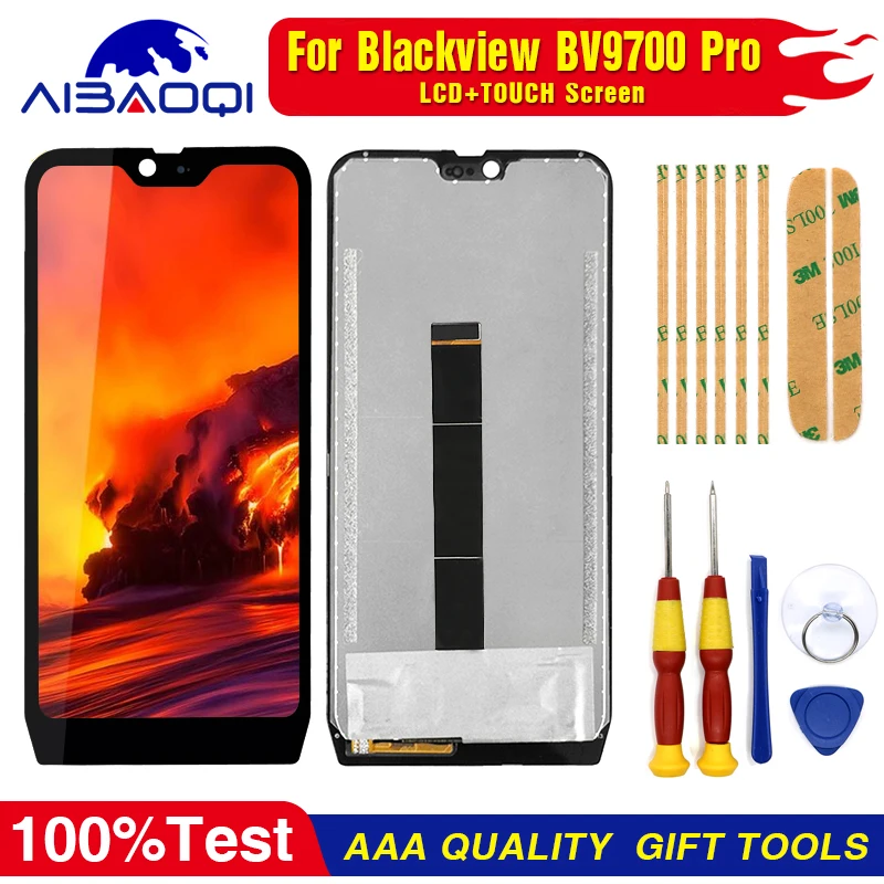 

New Original For Blackview BV9700 Pro Lcd Display With Touch Screen Digitizer Assembly+Tool