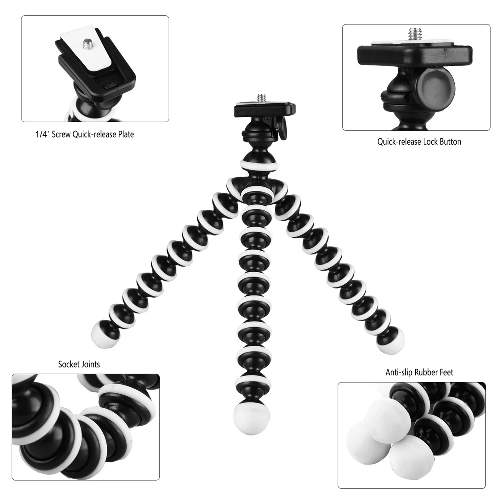 Осьминог Гибкий штатив Стенд Gorillapod для телефона Telefon Мобильный телефон Смартфон