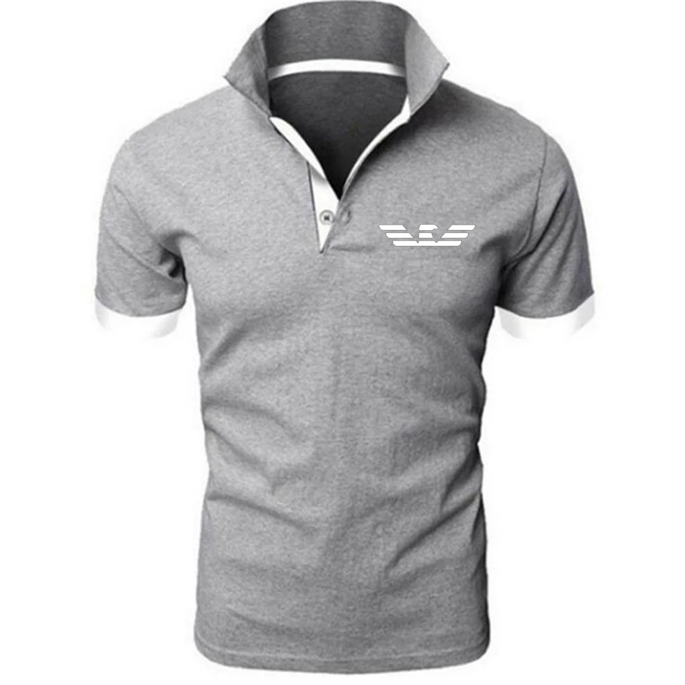 

Casual suit of new printed summer brand street style short sleeve men's fashion t-shirt