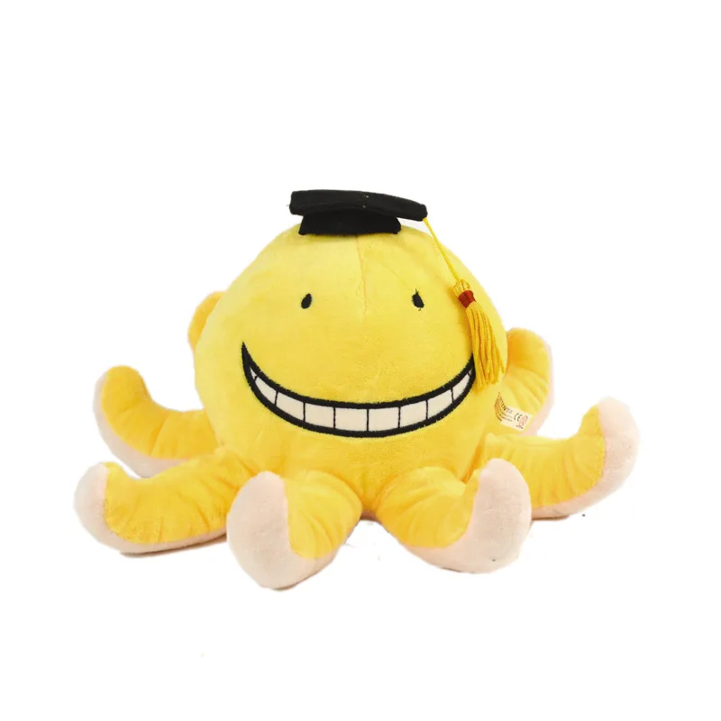 30/45cm Korosensei Plush Octopus Assassination Classroom Koro Sensei Toy Cute Animal Doll for Baby Party Gifts | Игрушки и хобби