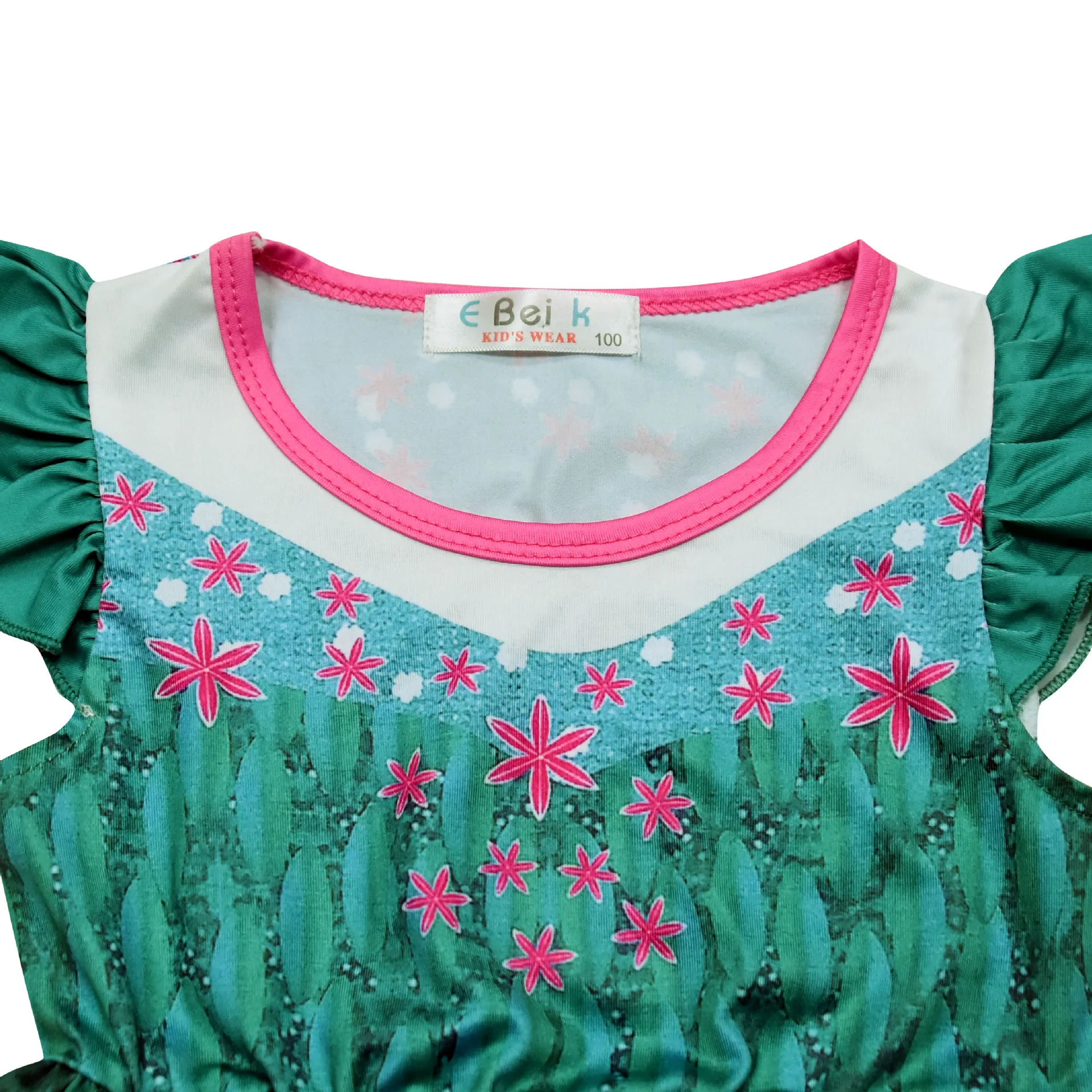 

Disney cartoon children clothing Frozen girls dress Aisha princess dress flying sleeves fall clothes kids toddler girl clothes