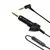 Замена аудиокабеля Khopesh для Bose QC3 QC 3 QC15 QC25 OE2 OE2i AE2 AE2i AE2w кабель для наушников Bose шнур iOS Android Mic - Цвет: For QC15