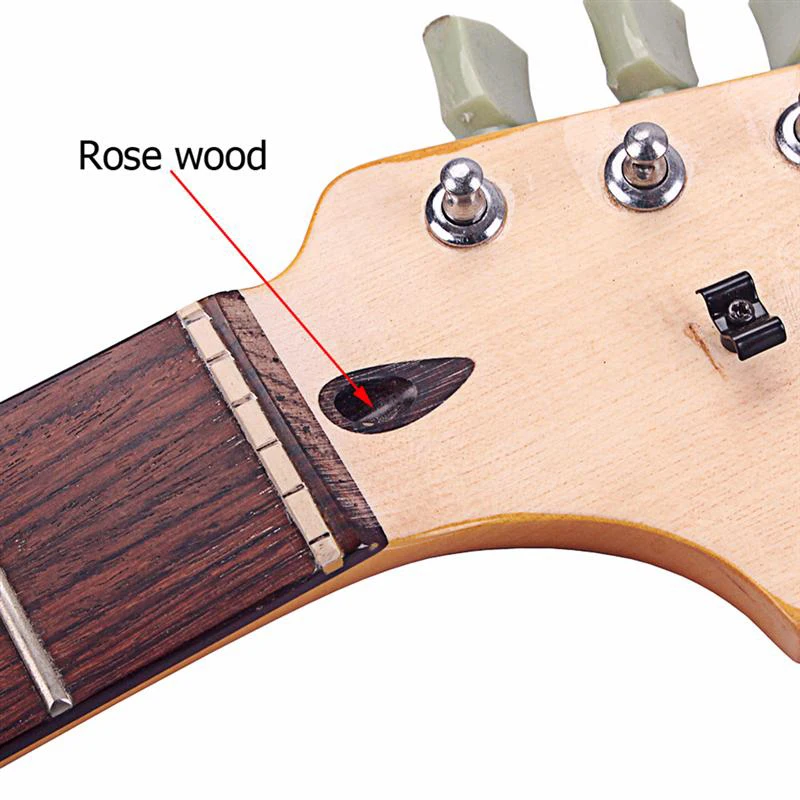 

8Pcs Rosewood Guitar Truss Rod Tube Gh602 Replacement Premium Durable Rosewood Truss Rod Cover for Guitar Accessories Parts