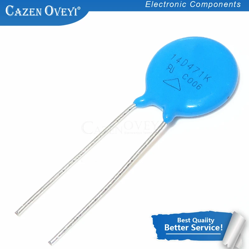 20pcs/lot TVR14471 varistor TVR 14471 14D471K 470V In Stock|p p|c c100 pcs |